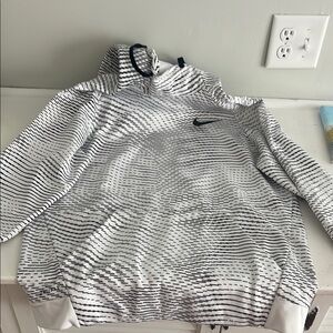 Nike Monochrome Patterned Hoodie